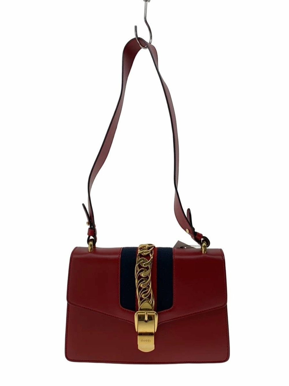 Gucci Shoulder Bag Sylvie Leather RED